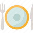 dinner, plates, eating, restaurant, kitchen