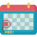 schedule, calendar, date, appointment, birthday