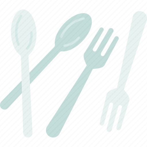 Spoon, fork, utensil, kitchen, cutlery icon - Download on Iconfinder