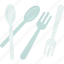 spoon, fork, utensil, kitchen, cutlery 
