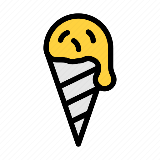 Cone, icecream, sweets, delicious, dessert icon - Download on Iconfinder