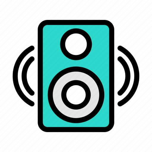 Speaker, woofer, music, birthday, party icon - Download on Iconfinder