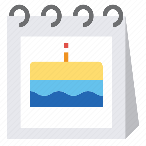 Birthday, cake, calendar icon - Download on Iconfinder