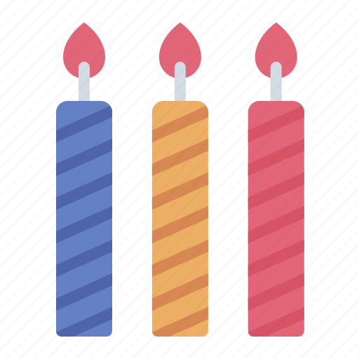 Candle, birthday, party, annyversary, celebration icon - Download on Iconfinder
