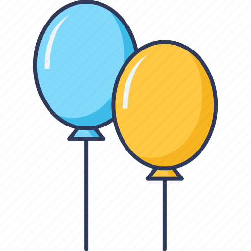 Balloon, birthday, party, celebration, entertainment icon - Download on Iconfinder