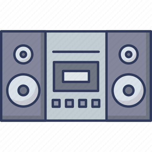 Cassette, tape, audio, electronics icon - Download on Iconfinder
