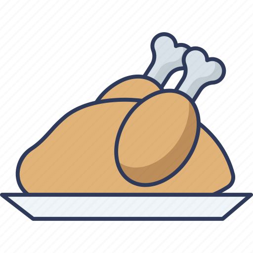 Chicken, roast, nuggets, food, fried icon - Download on Iconfinder