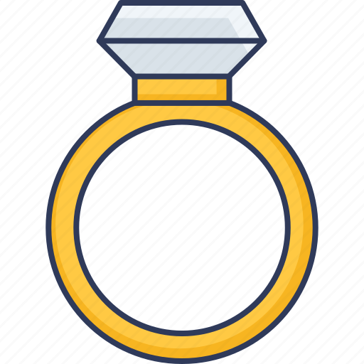 Diamond, ring, jewelry, fashion, luxury icon - Download on Iconfinder