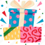 giftboxes, birthday party, celebration 