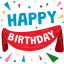 happy, birthday, banner, birthday party, celebration 