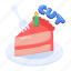 candle cake, cake slice, happy birthday, pie slice, birthday dessert 