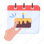 birthday date, birthday event, birthday calendar, event schedule, birthday reminder 
