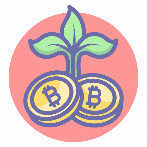 Bit, bit coin grwoth, coin, currency, money, money growth, bitcoin icon - Download on Iconfinder