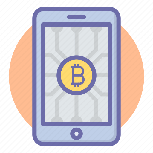 Bit, coin, digital currency, mobile, money, payment, phone icon - Download on Iconfinder