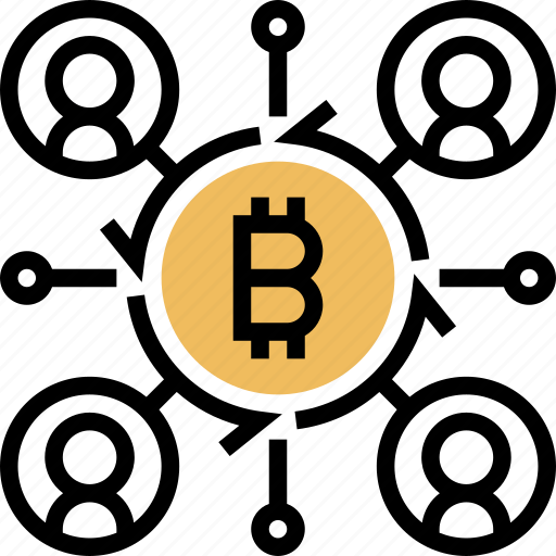 Centralized, bitcoin, network, cryptocurrency, blockchain icon - Download on Iconfinder