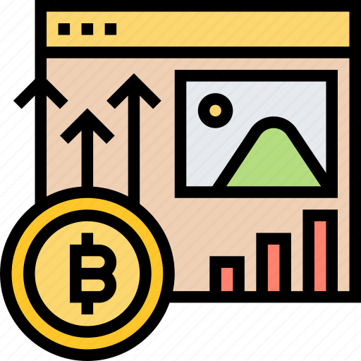 Blocks, height, blockchain, cryptocurrency, bitcoin icon - Download on Iconfinder