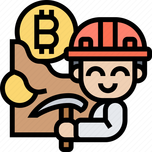 Mining, bitcoin, cryptocurrency, trade, transaction icon - Download on Iconfinder