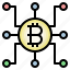 bitcoin network, network, cryptocurrency, digital money, currency 