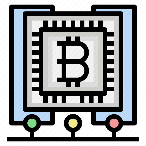 Bitcoin server, database, bitcoin, cyptocurrency, blockchain icon - Download on Iconfinder
