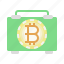 bitcoin bag, business man, bitcoin, cyptocurrency, business 