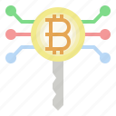 bitcoin key, password, bitcoin, digital currency, blockchain 