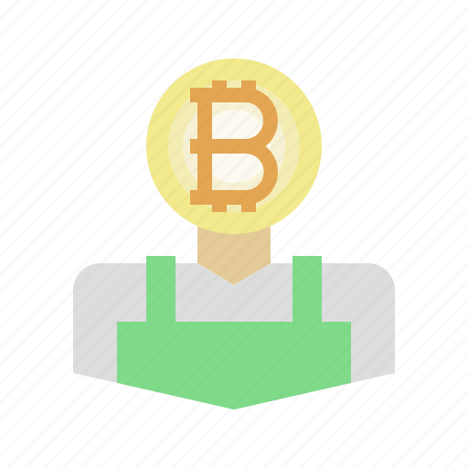 Bitcoin miner, bitcoin invester, job, mining, cryptocurrency icon - Download on Iconfinder
