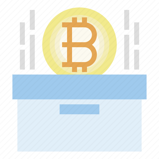 Bitcoin storage, box, bitcoin, cyptocurrency, blockchain icon - Download on Iconfinder