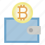bitcoin wallet, pocket, money, cryptocurrency, purse 