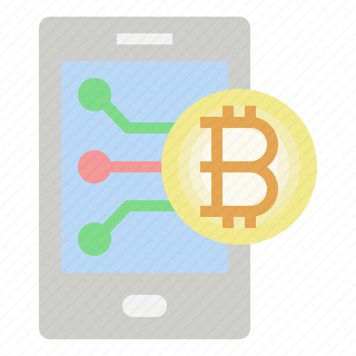 Mobile payment, digital money, cashless, bitcoin, currency icon - Download on Iconfinder