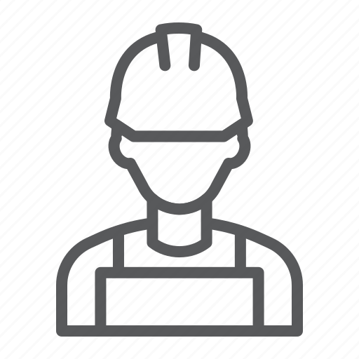 Construction, worker, engineer, repairman, miner, male, builder icon - Download on Iconfinder