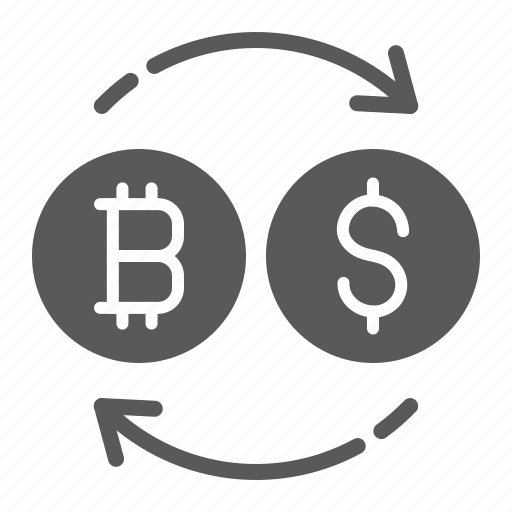 Bitcoin, dollar, exchange, coin, btc, usd, currency icon - Download on Iconfinder