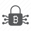 bitcoin, encryption, protection, padlock, security, digital