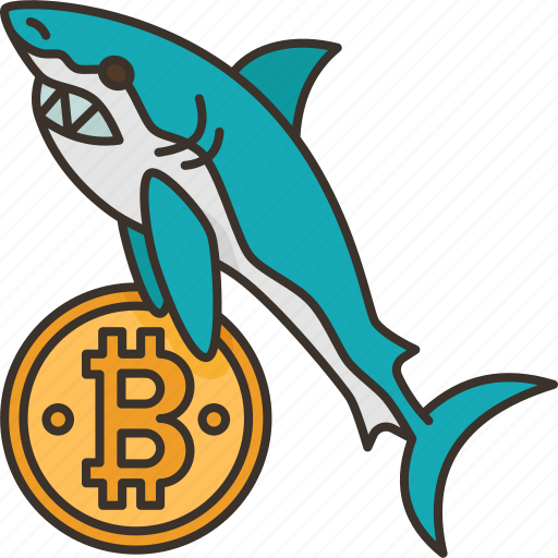 Bitcoin, shark, trader, digital, money icon - Download on Iconfinder