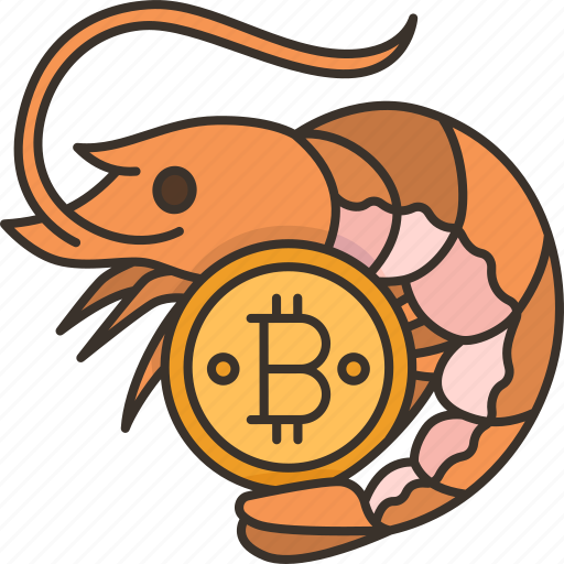 Bitcoin, shrimp, rank, holder, animal icon - Download on Iconfinder