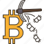 miner, bitcoin, transaction, blockchain, ledger 
