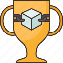 reward, block, award, blockchain, success