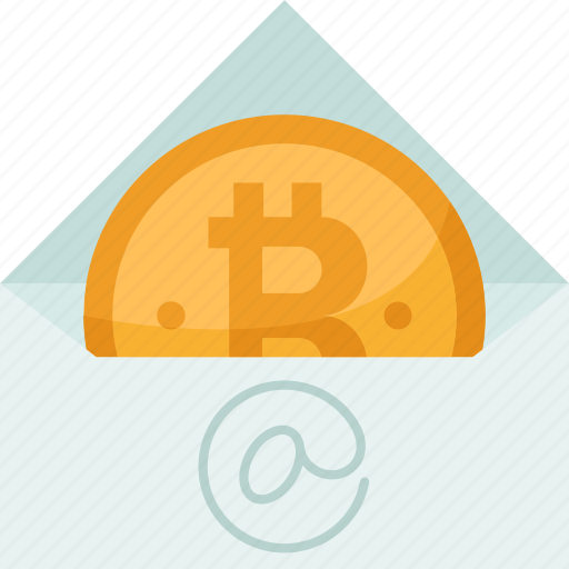 Bitcoin, address, location, receive, account icon - Download on Iconfinder
