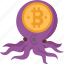 bitcoin, octopus, investor, rank, cryptocurrency 