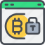 bitcoin, browser, coin, currency, money, secure 