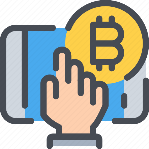 Bitcoin, coin, currency, mobile, money, payment, smartphone icon - Download on Iconfinder
