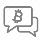 bitcoin, communicate, forum, review, crypto, cryptocurrency, currency
