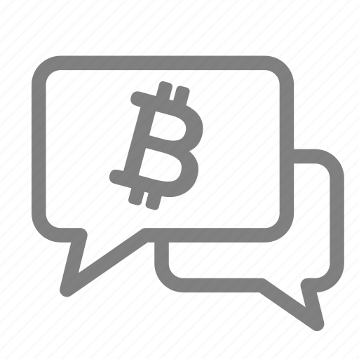 Bitcoin, communicate, forum, review, crypto, cryptocurrency, currency icon - Download on Iconfinder
