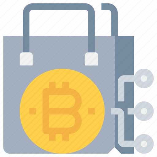 Bag, bitcoin, btc, currency, ecommerce, money, shopping icon - Download on Iconfinder