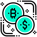 bitcoin, coin, currency, digital, exchange, money