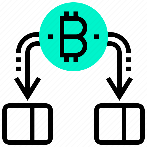 Bitcoin, block, crypto, currency, digital, money, transaction icon - Download on Iconfinder