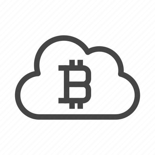 Bitcoin, cloud, data, database, internet, server, storage icon - Download on Iconfinder