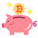 bank, coin, money, piggy, savings