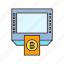 atm, cryptocurrency, digital currency, money, money machine, payment, transaction 