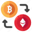 currency exchange, money exchange, financial exchange, bitcoin to ethereum 