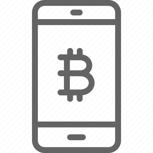 Bitcoin, blockchain, business, display, finance, financial, smartphone icon - Download on Iconfinder